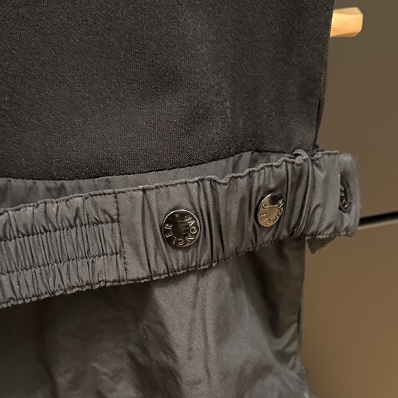 Moncler Black Midi Dress - Picture 2 of 7